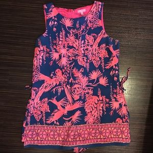 Lilly Pulitzer Donna Romper Night Caw